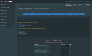 Data MCP Import Management Files