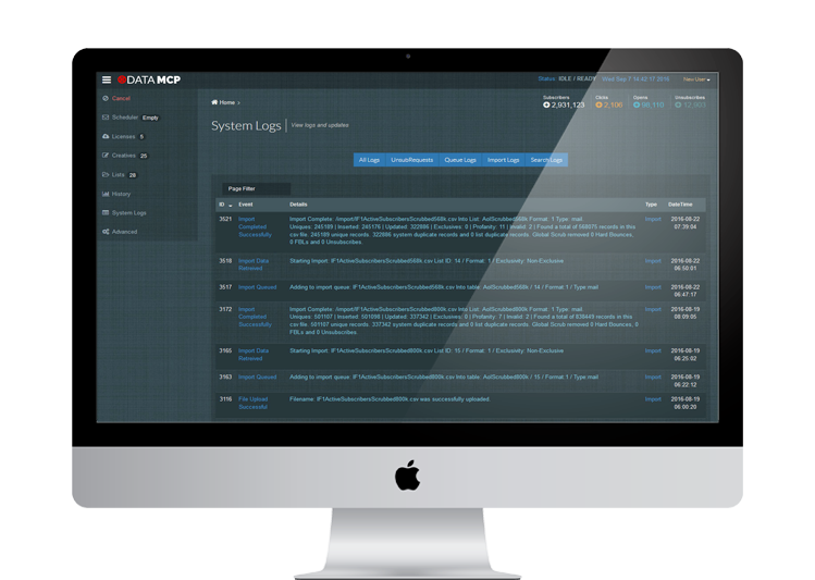 Data MCP System Logs